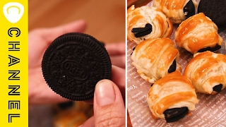 とろけるオレオが絶品♡︎ 簡単！オレオパイ | OREO pie