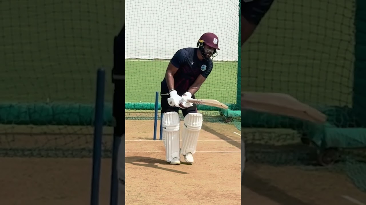 Preparing To Score 💯 against India | John Campbell In The Nets