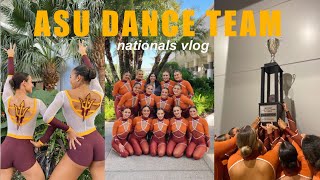 ASU DANCE TEAM: nationals vlog 2022