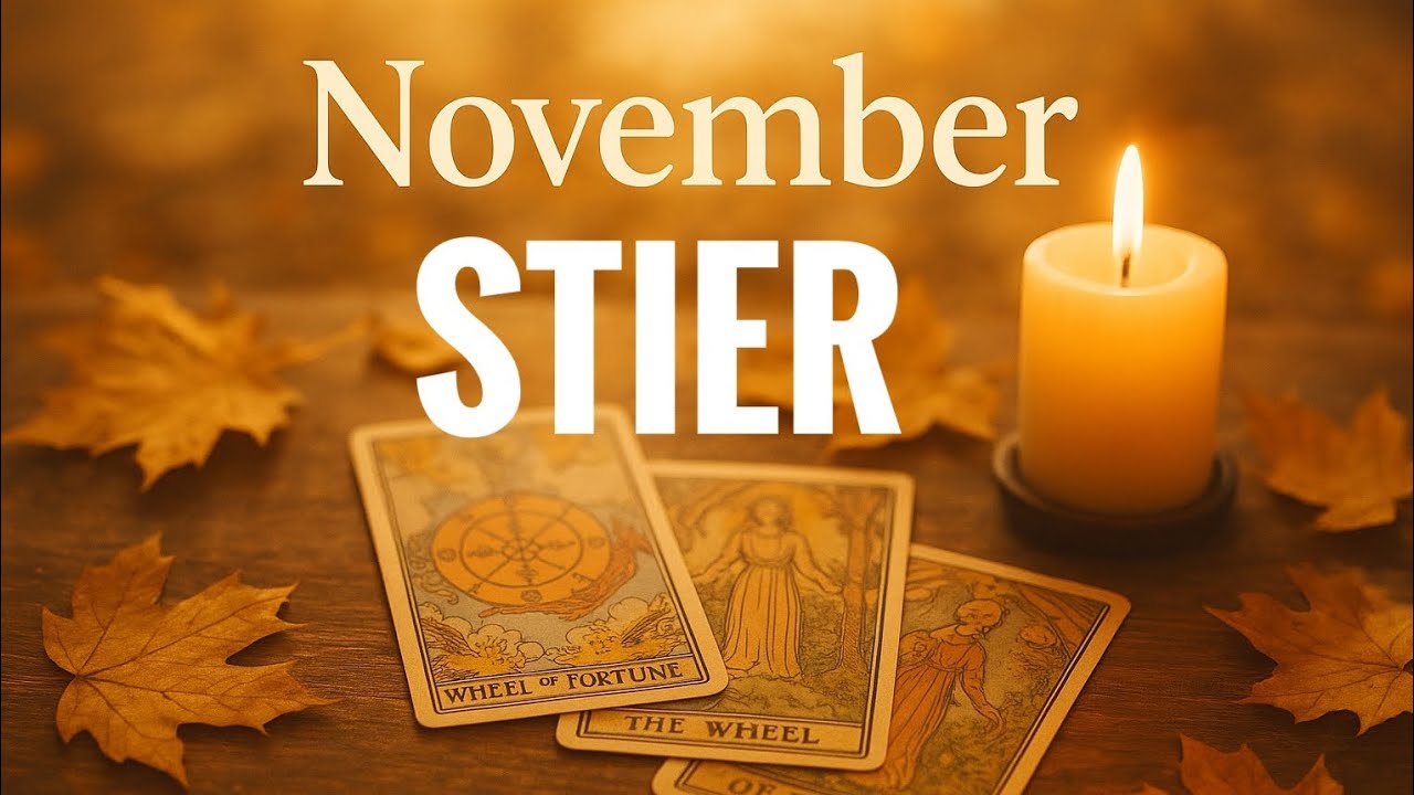 STIER ♉️  MONAT NOVEMBER 2025 SELBSTVERTRAUEN 🤍
