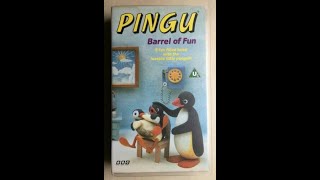 Original VHS Opening and Closing to Pingu Barrel of Fun UK VHS Tape