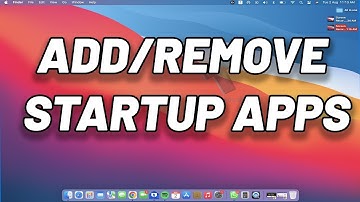 How To Add or Remove Startup Apps(Application) on MAC