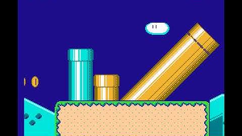 Test pt 6- Super Mario World (Full Version   Momentum Fixed) (NES)  - Vizzed.com GamePlay (rom hack)