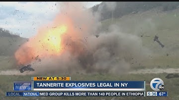 Tannerite Explosives in New York
