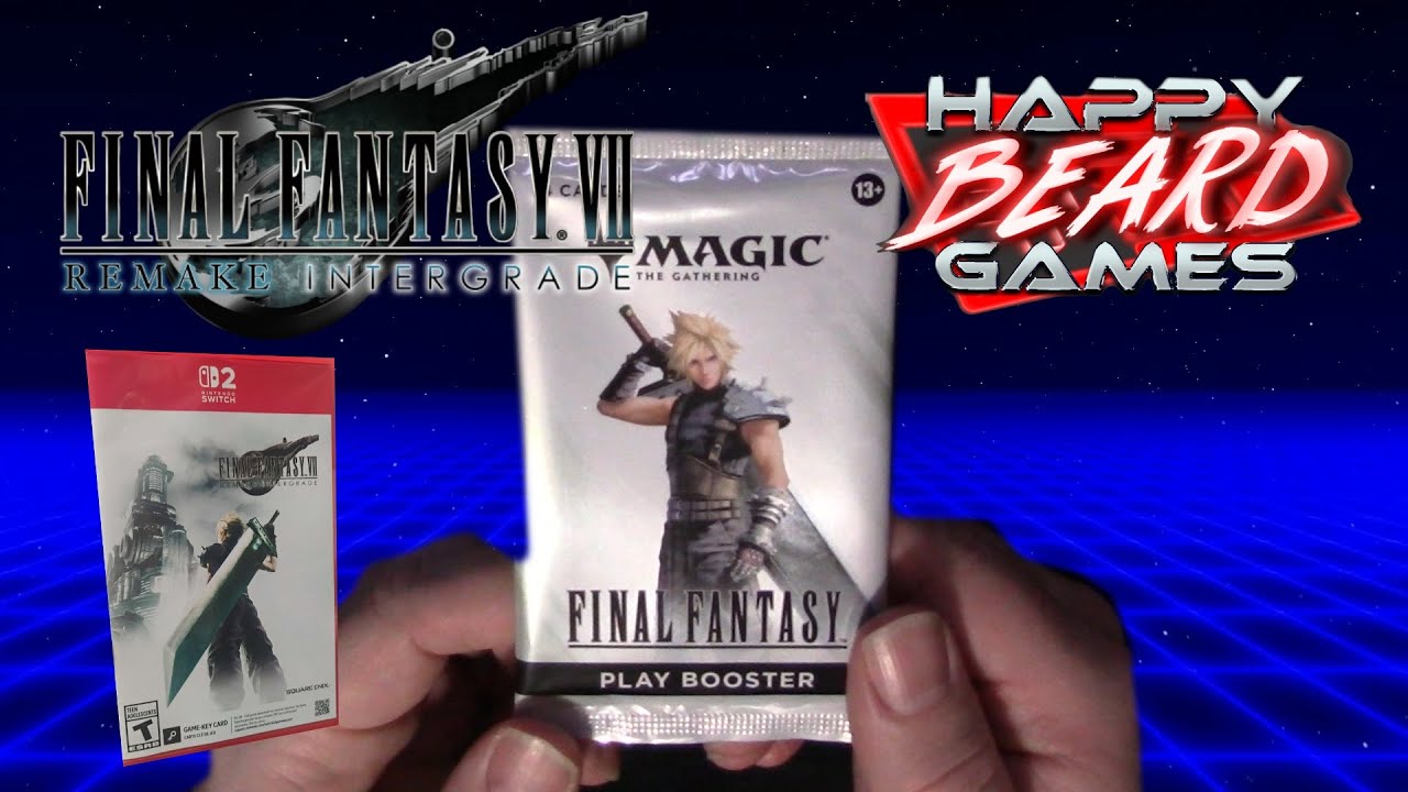 Final Fantasy VII Remake on Switch 2 Plus Magic Pack Opening