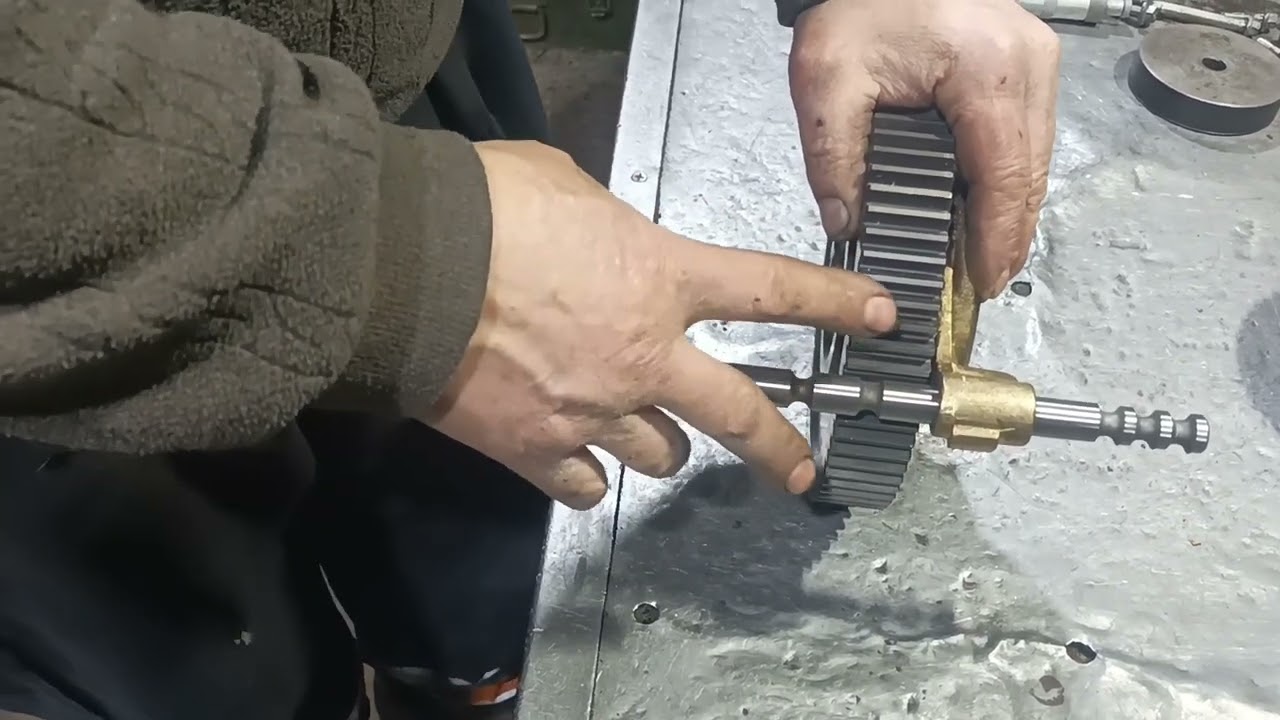 Сборка раздатки с китом Maxi-Drive LT230 RC Lower Low Range Gear Set