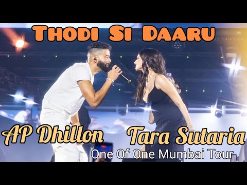 Thodi Si Daaru Live – AP Dhillon x Tara Sutaria | One of One Mumbai Tour 2025 | Iconic Stage Moment