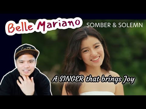 Belle Mariano - Somber and Solemn (Music Video) | REACTION