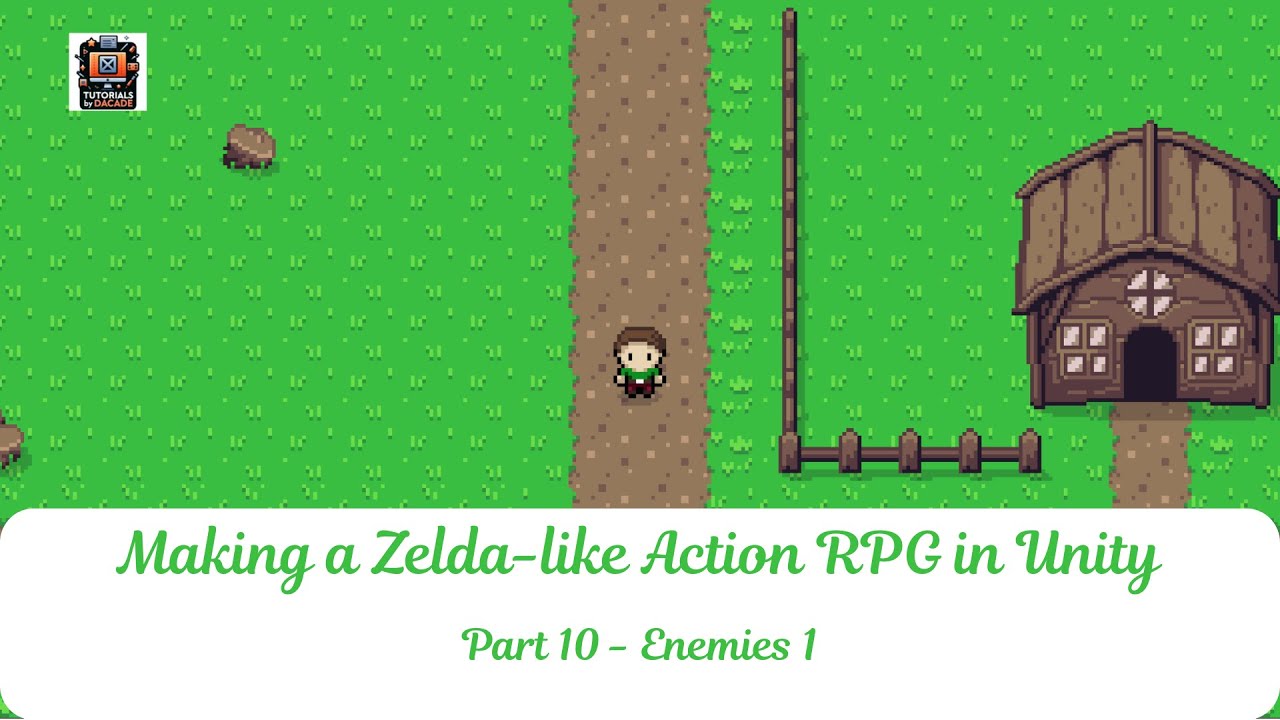 Part 10 | Create a Zelda-Like Action RPG in Unity Tutorial - Enemies 1 ...