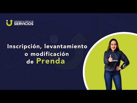 Paso a paso para realizar el Levantamiento de Prenda