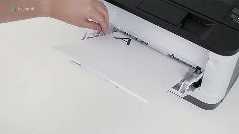 B3340/B3442/MS331/MS431/MB3442/MX331/MX431—Loading the multipurpose feeder