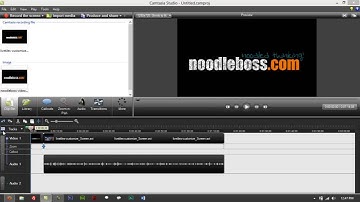 How to Screen Record on Camtasia Studio 7 (Windows 8)