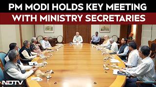 PM Modi Holds Key Meeting With Ministry Secretaries Ahead Of Parliament Session