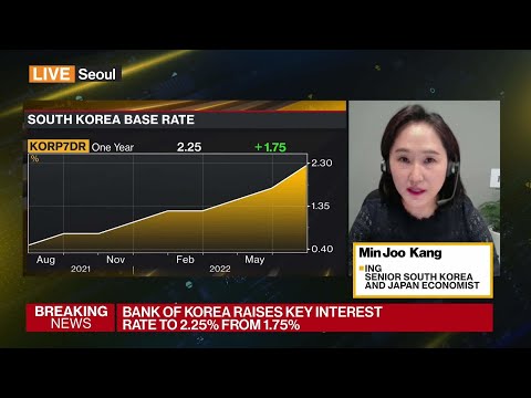 Read more about the article South Korea Ramps Up Inflation Fight With Large Interest Rate Hike – Bloomberg Markets and Finance