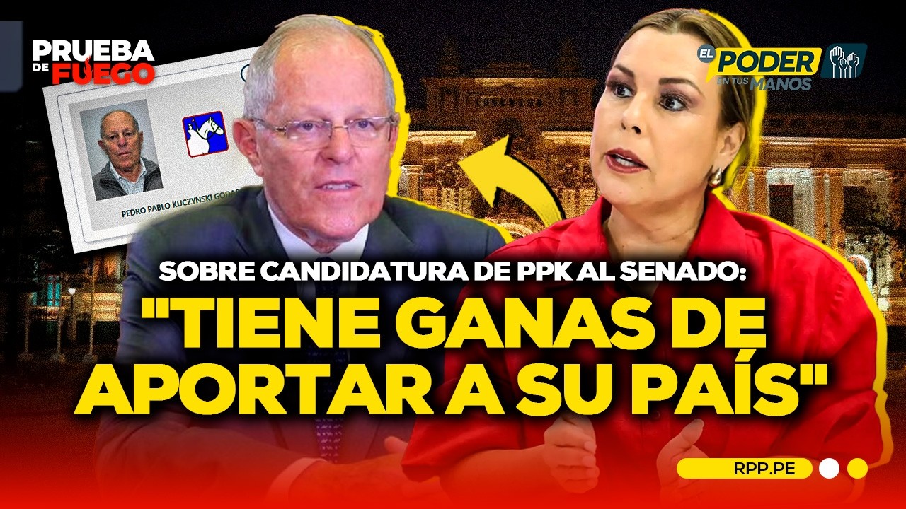 Fiorella Molinelli defiende candidatura de PPK al Senado #PDFRPP | ENTREVISTA