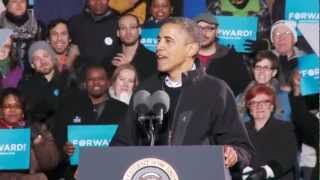 President Obama Tells the Story of 