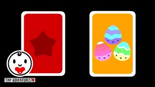 Card Matching | Easter | Simple learning video for toddlers, children, kids