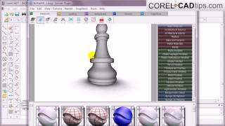 CorelCAD - First look at the 3D revolve feature