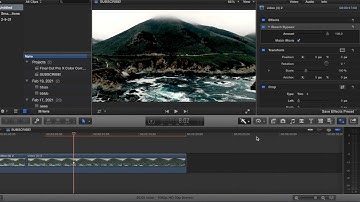 Final Cut Pro X Bleach Bypass Color Grade Effect