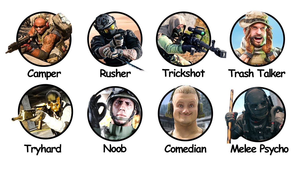 Every Call of Duty Player Type Explained in 17 Minutes - YouTube