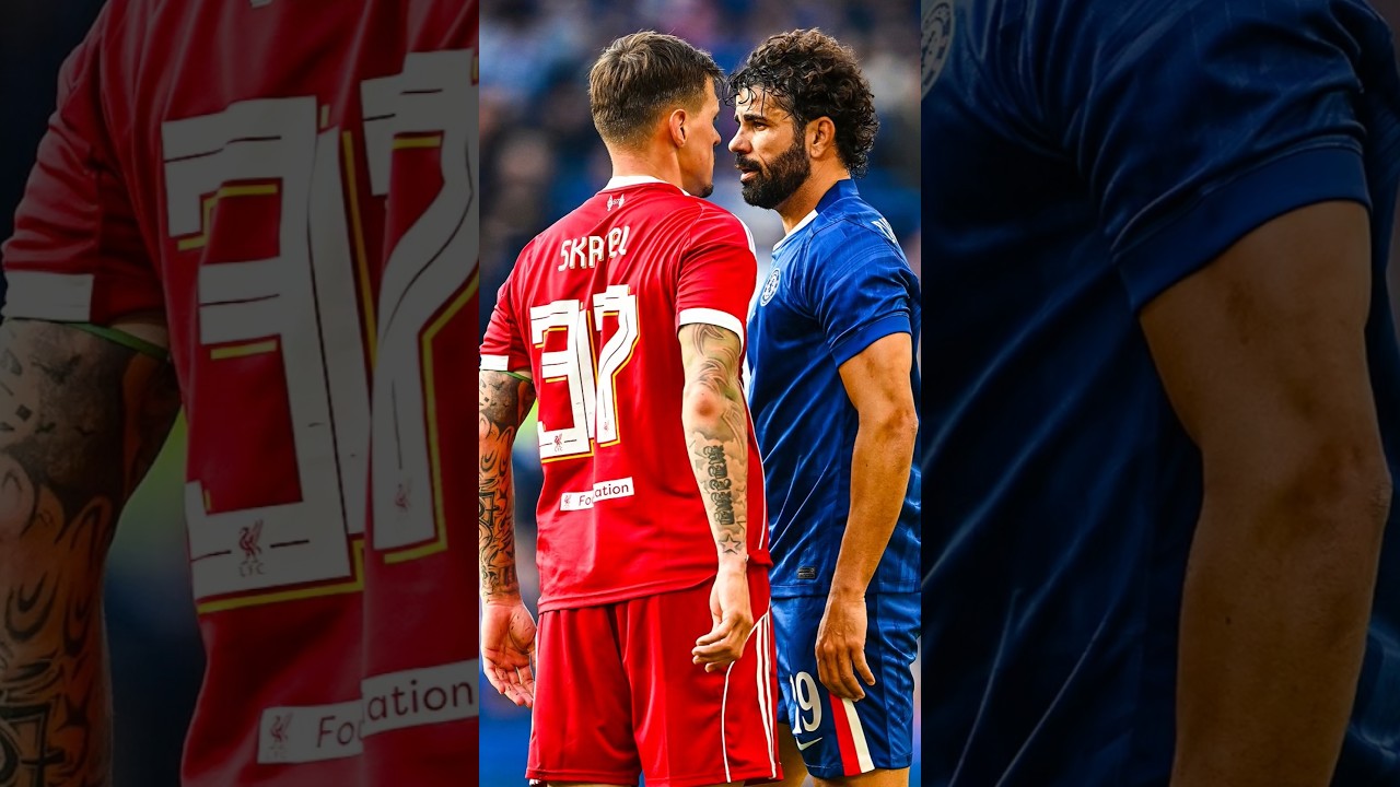 Diego Costa vs Martin Skrtel 💀 