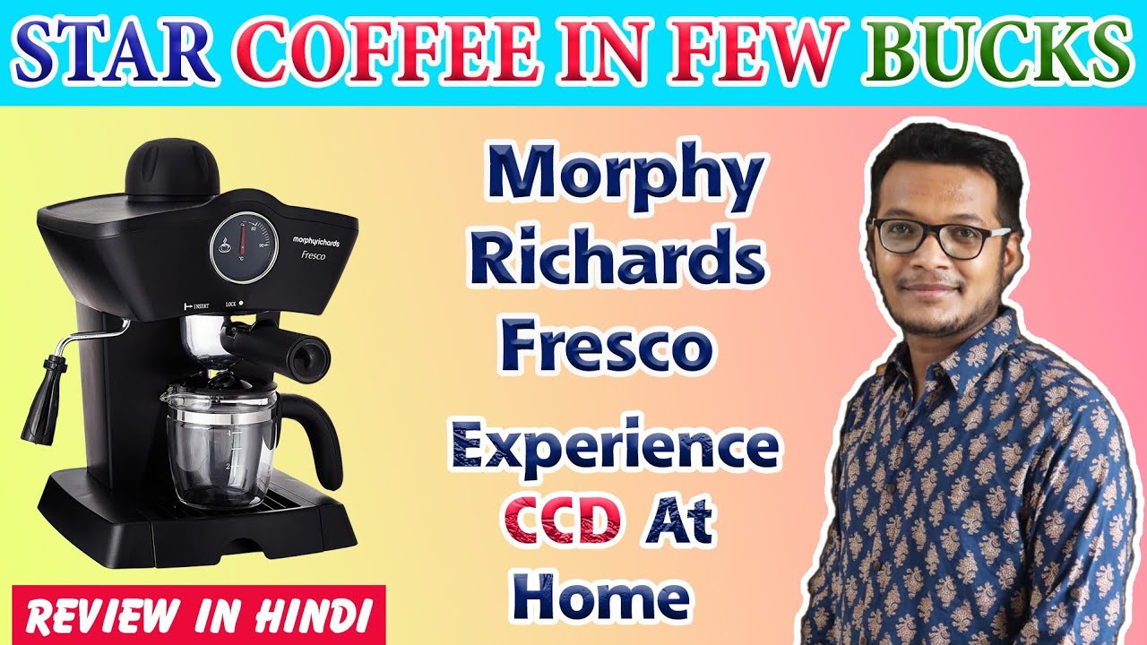 Morphy Richards FRESCO Coffee Maker Unboxing Demo and Review Best