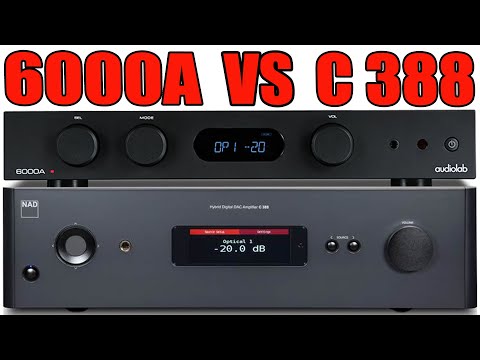 Audiolab 6000A vs NAD C 388 with Marantz PM7000N Sound Comparison. Which one do you Prefer?