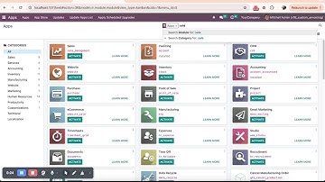 How to install module. Install Sales Module. Step-By-Step.