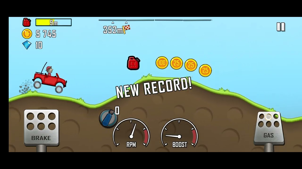 💪Hill climbing game car 💪