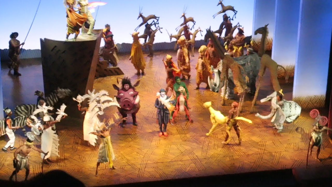 Watching Lion King Musical at Smith Center Downtown Las Vegas Vlog