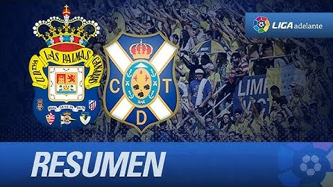 Resumen de UD Las Palmas (1-1) CD Tenerife
