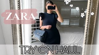 ZARA SPRING TRY ON HAUL SPRING COLLECTION 2020