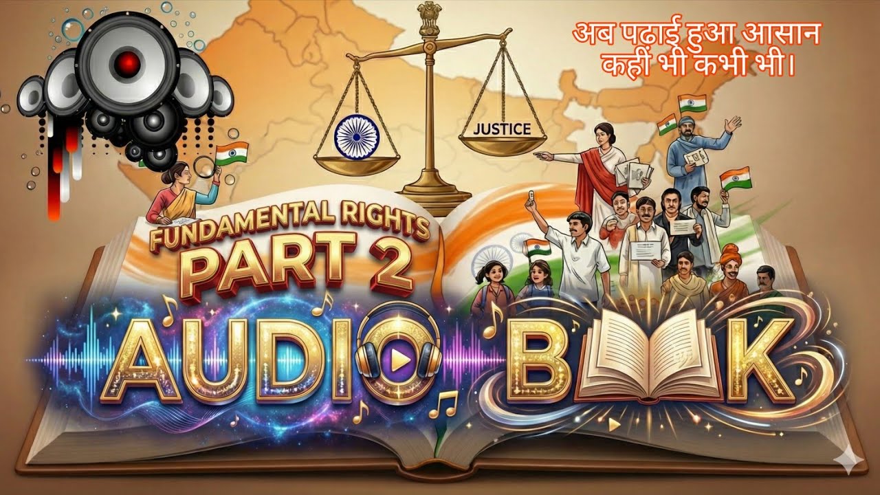 Fundamental Rights (Part 2) | Comedy & Story Style | Indian Polity Audiobook for UPSC/BPSC/JPSC/SSC