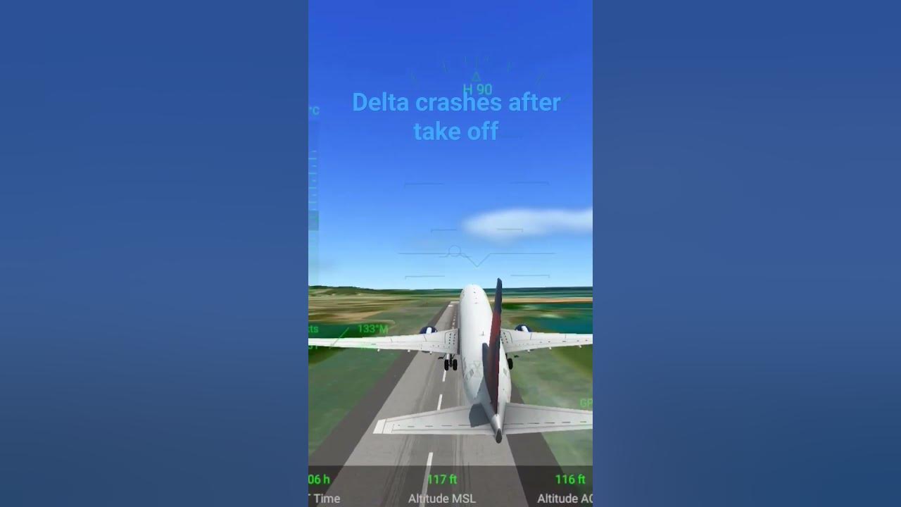 Delta crash YouTube