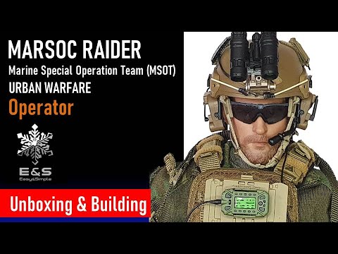 Unboxing and quick building of 1:6 Easy&Simple MARSOC RAIDER