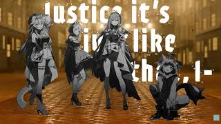 『Renegade』de Hololive Justice - Sub Español y Letra (Color Coded)