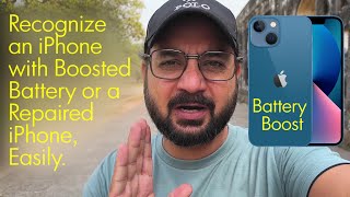 The secret of iPhones with boosted batteries?