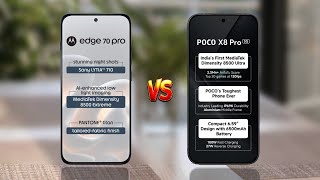 Moto Edge 70 Pro Vs Poco X8 Pro 
