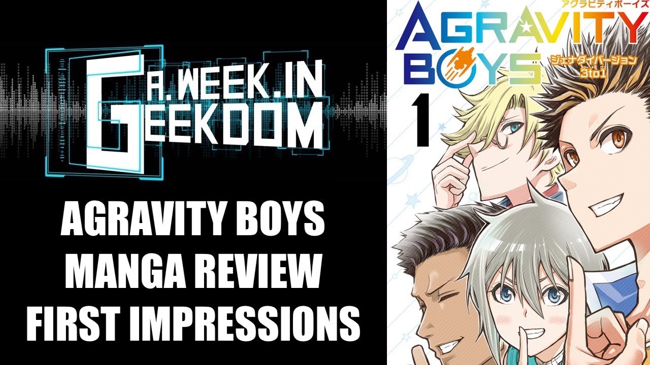 Agravity Boys Manga First Impressions Review Youtube