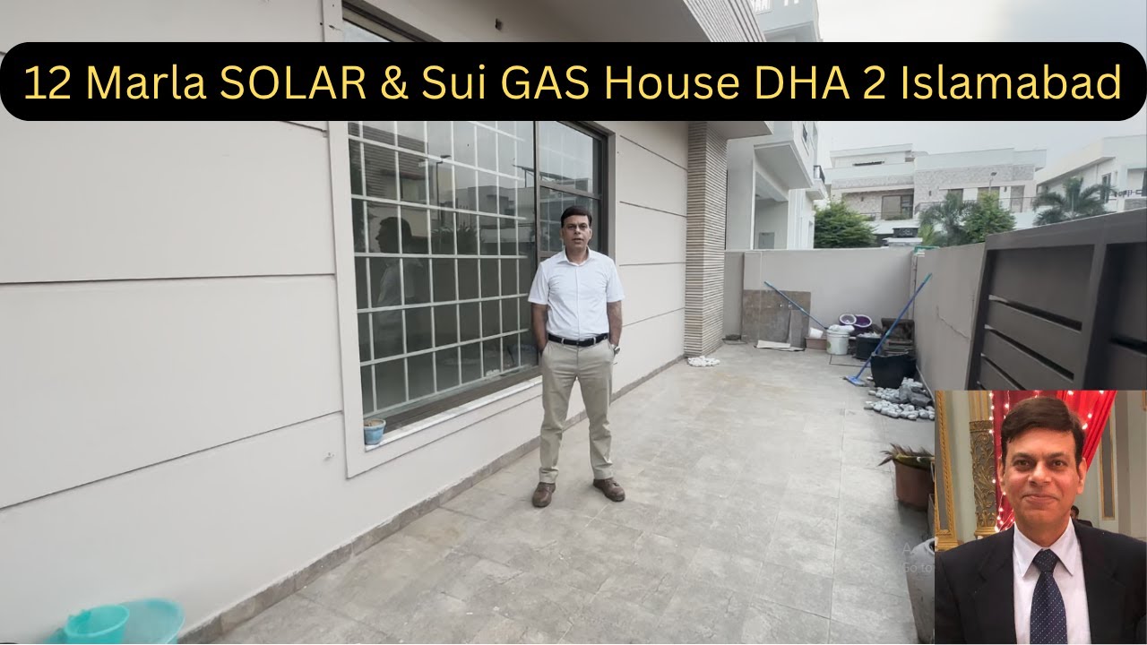 12 marla Solar House DHA 2 