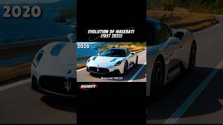 Maserati Evolution 1957–2023 🏁 | How Maserati Became Legendary 🔥 #shorts #foryou