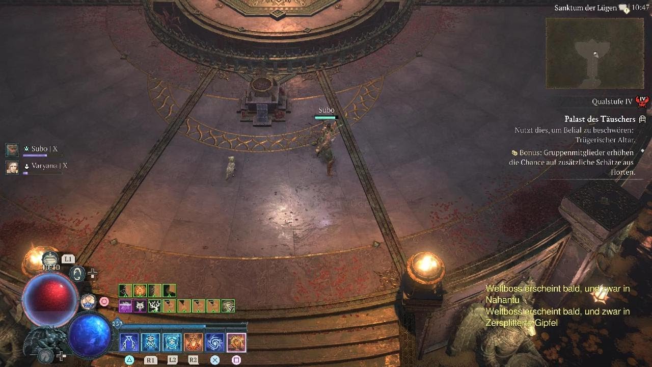 Diablo IV Belial Run mage