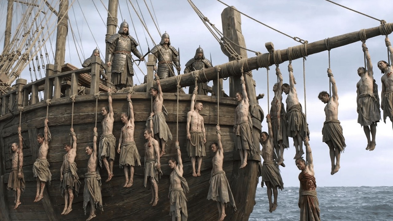 Nejbrutálnější momenty bitvy o Cušimu | Samurajové vs. Mongolové