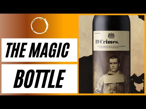 The Magic Bottle  - 19 Crimes Red Wine from Australia