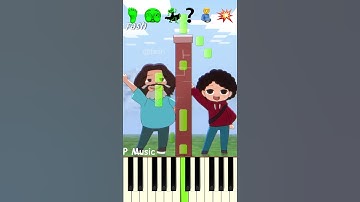 Twin Telepathy Challenge - Minecraft Movie Piano Tutorial