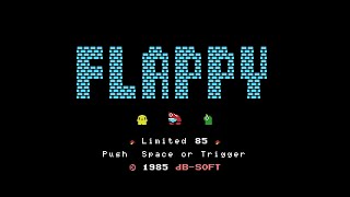 MSX FLAPPY Limited'85 - stage 100 + 1 long play - YouTube