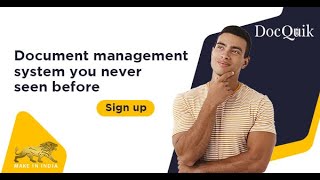 Why should you choose DocQuik as your #DMS solution for your business?