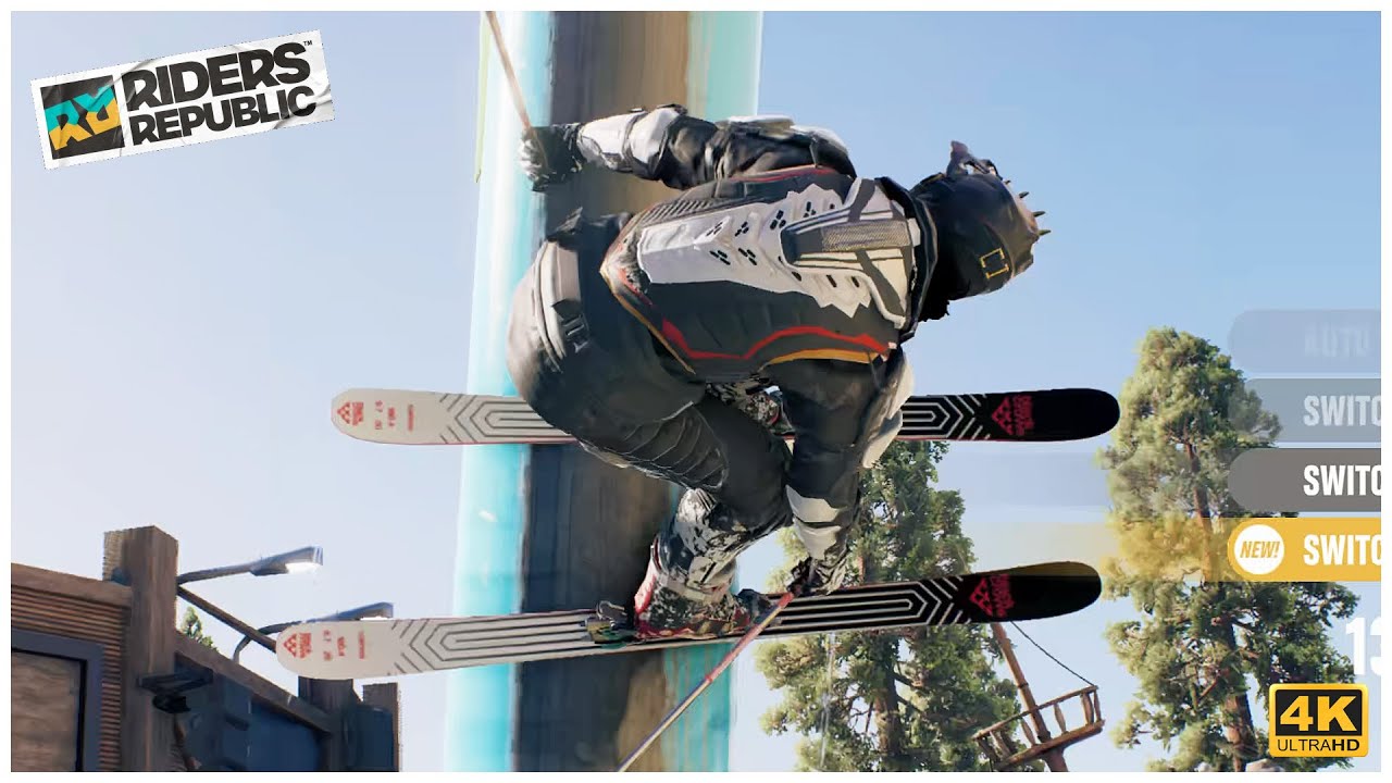 Riders Republic - Skies Trick Compilation "Learning" [ 4k 60fps ]