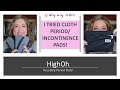Reusable Period/Incontinence Cloth Pads?  I tried them and I say YES!  HighOh.  PRODUCT REVIEW