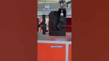 Automatic paint roller handle making machine #machine #handle #paintroller